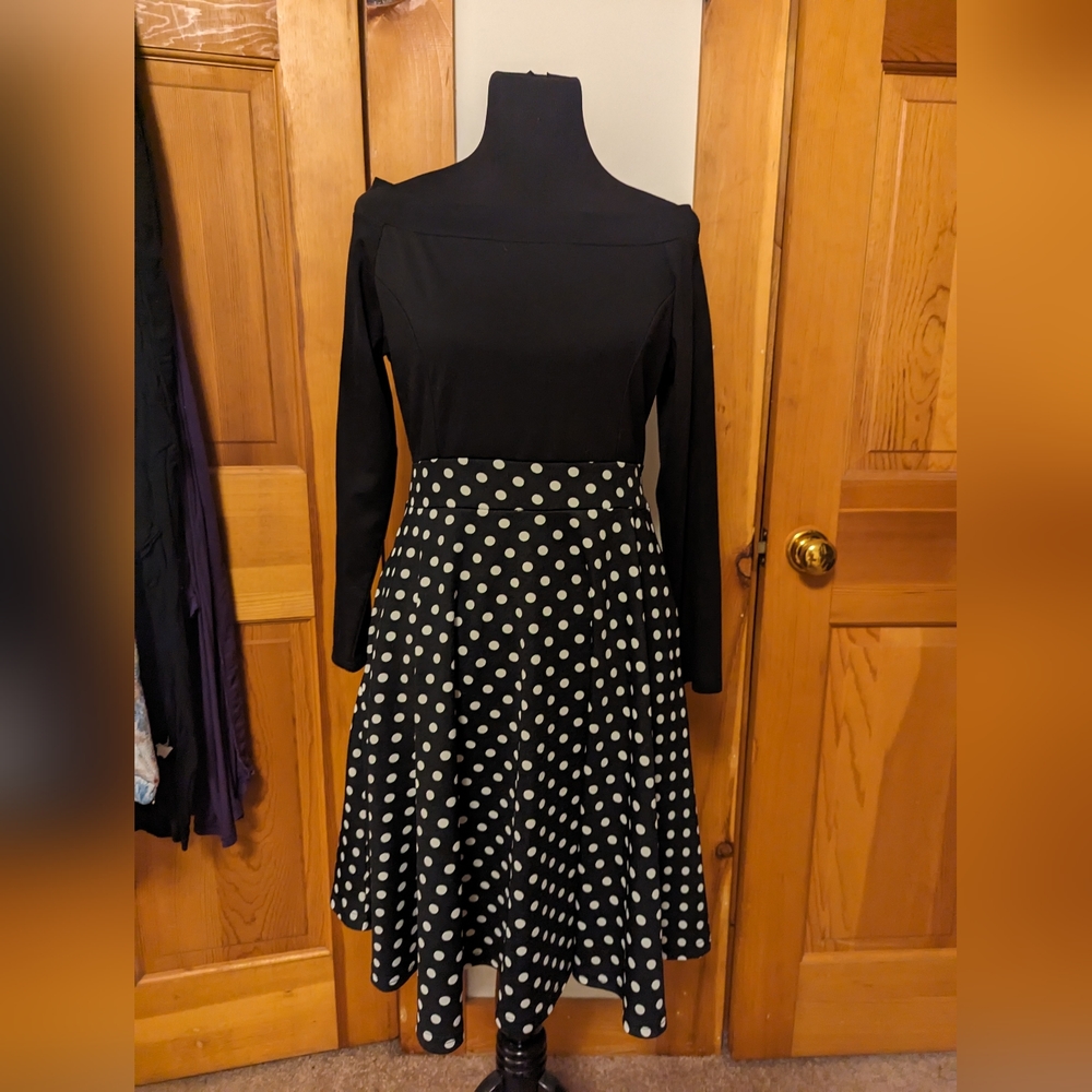 oxiuly Vintage vibe Off Shoulder Pockets Casual Floral A-Line Party Cocktail